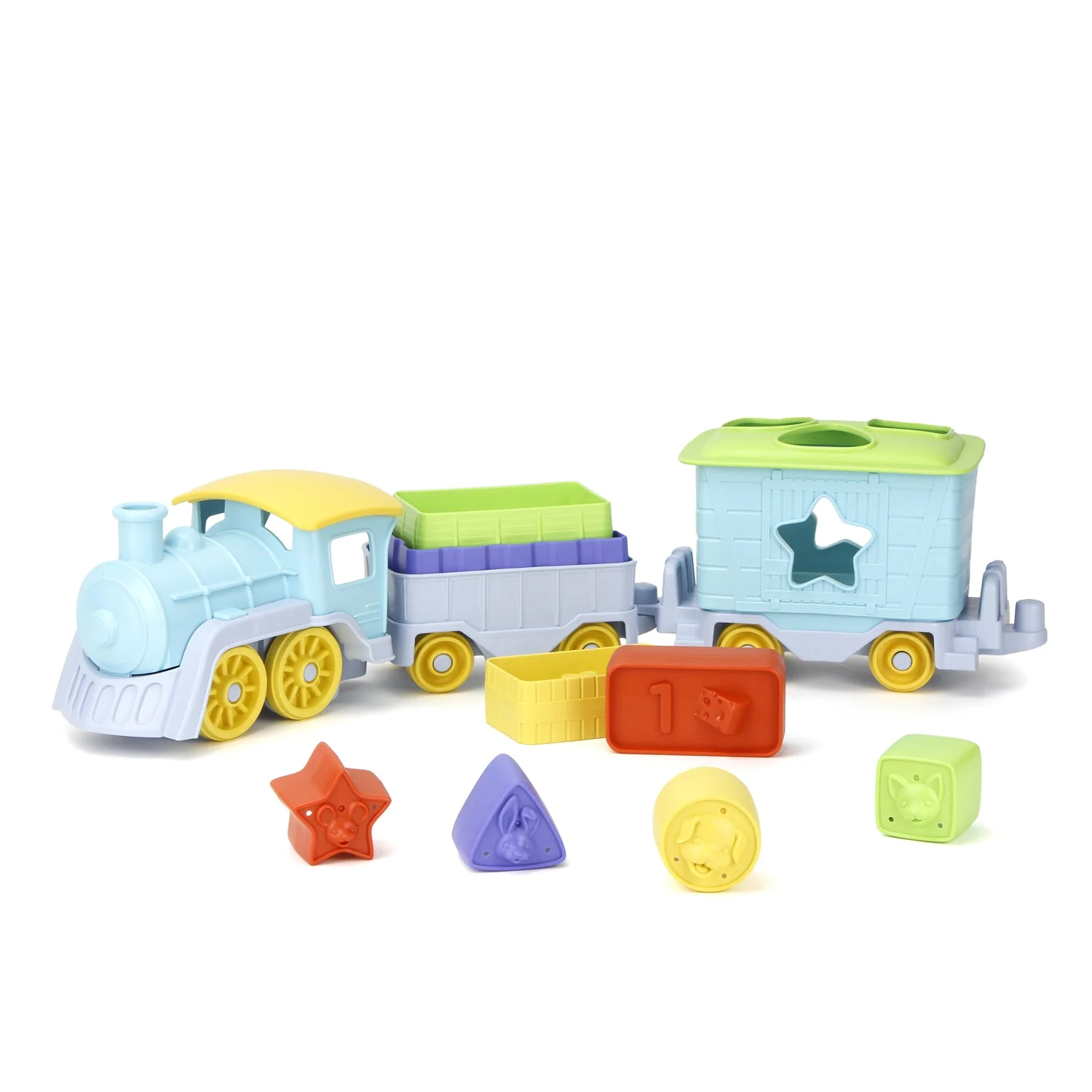 Green Toys Stack & Sort Train β manufacturer product photo