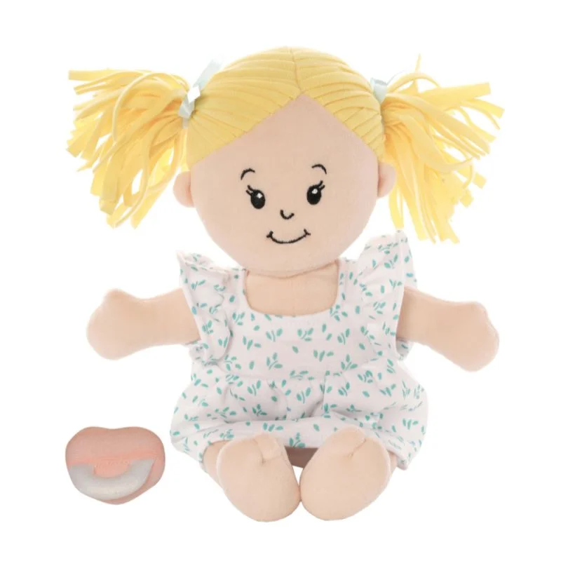 Manhattan Toy Love, Stella Peach Doll with Blonde Pigtails β manufacturer product photo