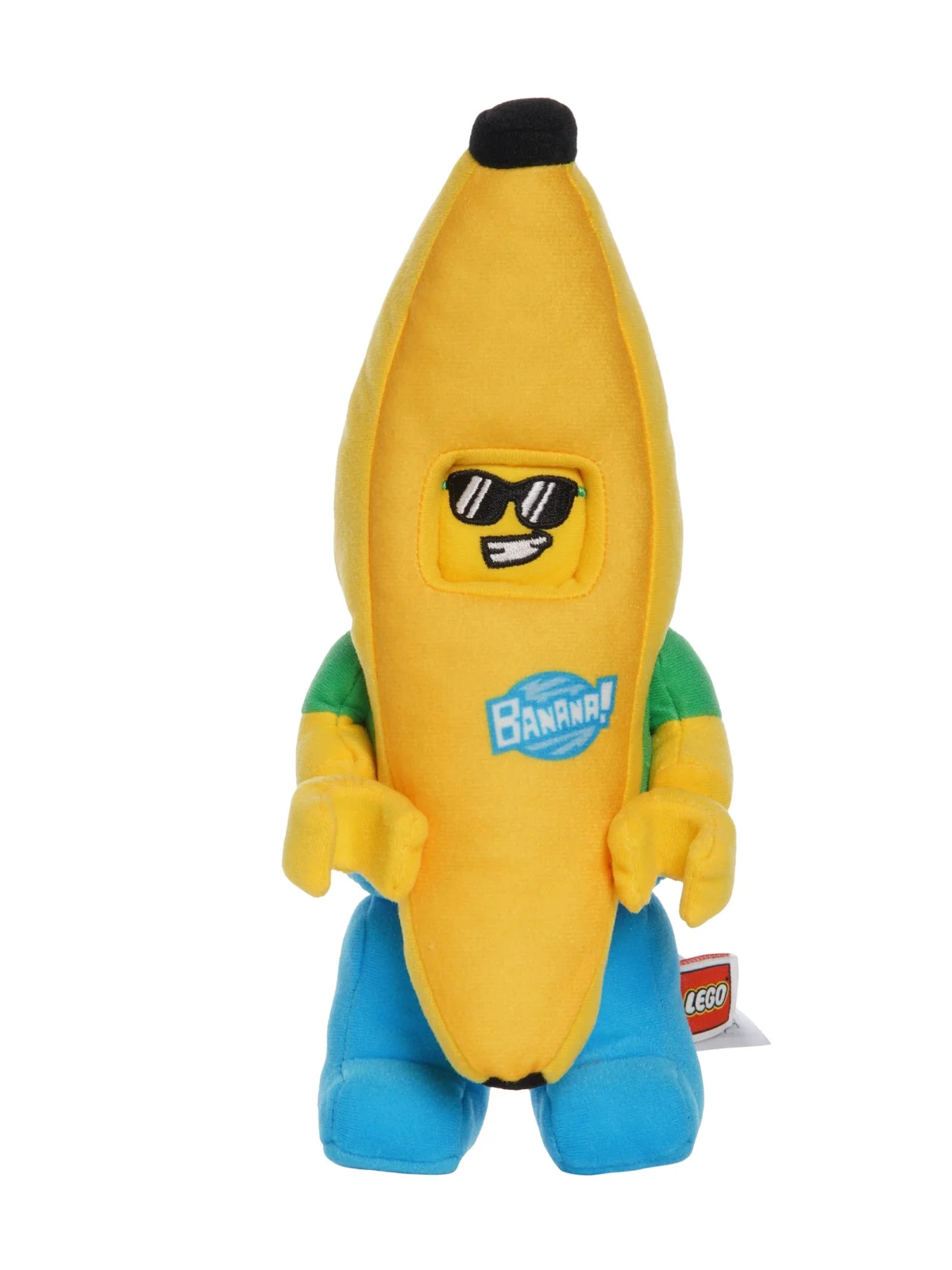Manhattan Toy LEGO® Banana Guy Plush Minifigure Small — manufacturer product photo