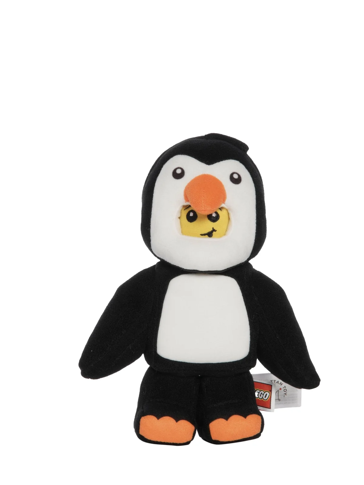 Manhattan Toy LEGO® Penguin Boy Plush Minifigure Small — manufacturer product photo