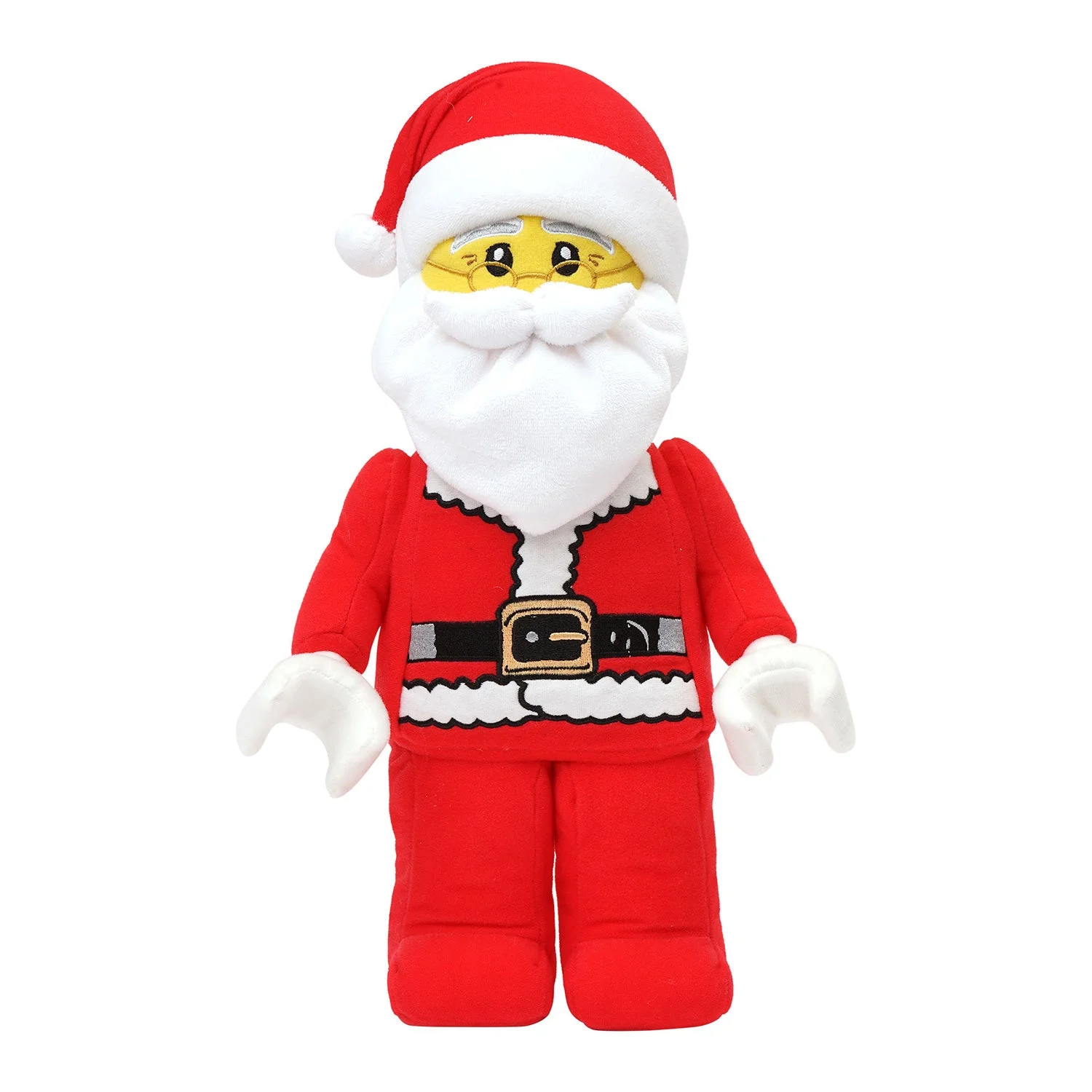 Manhattan Toy Lego Plush Minifigure Santa — manufacturer product photo