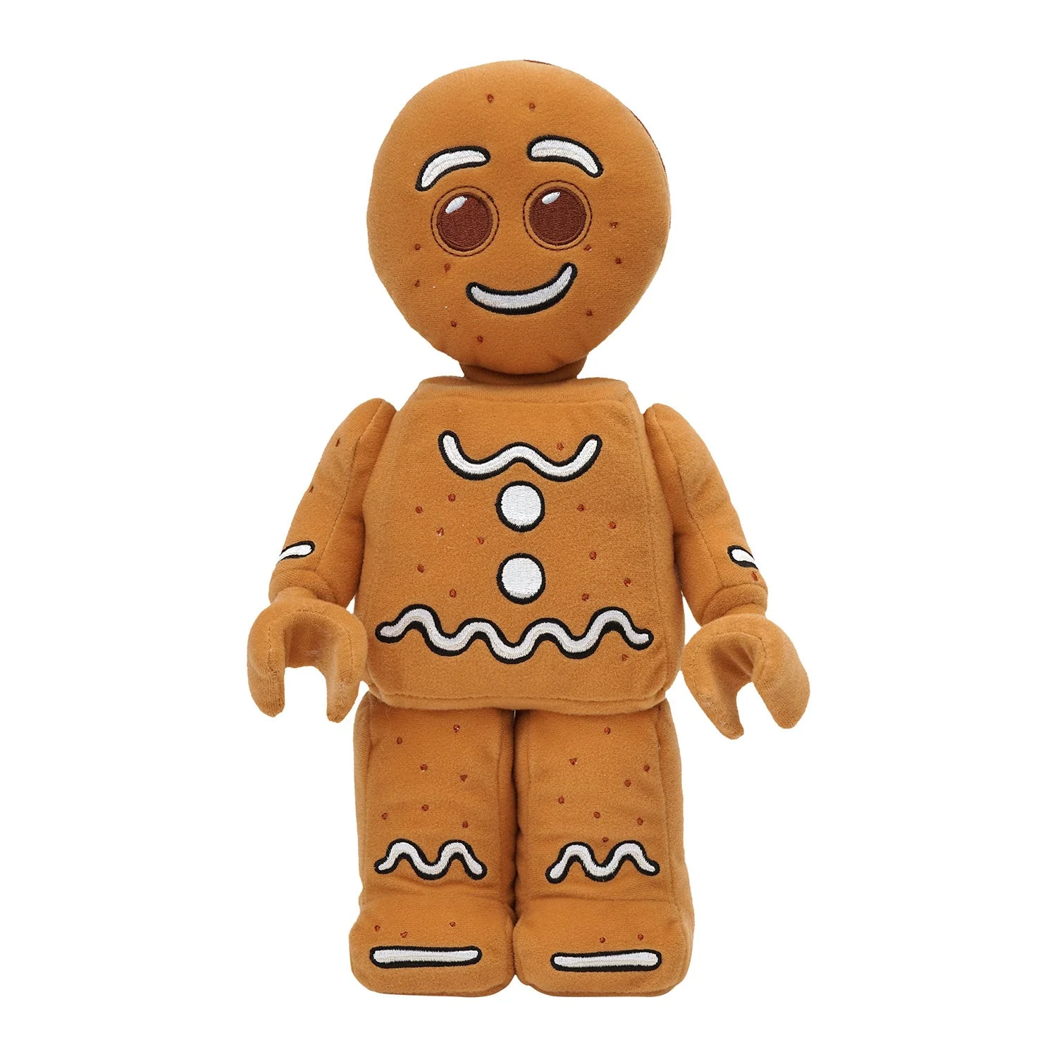 Manhattan Toy Lego Plush Minifigure Gingerbread Man — manufacturer product photo