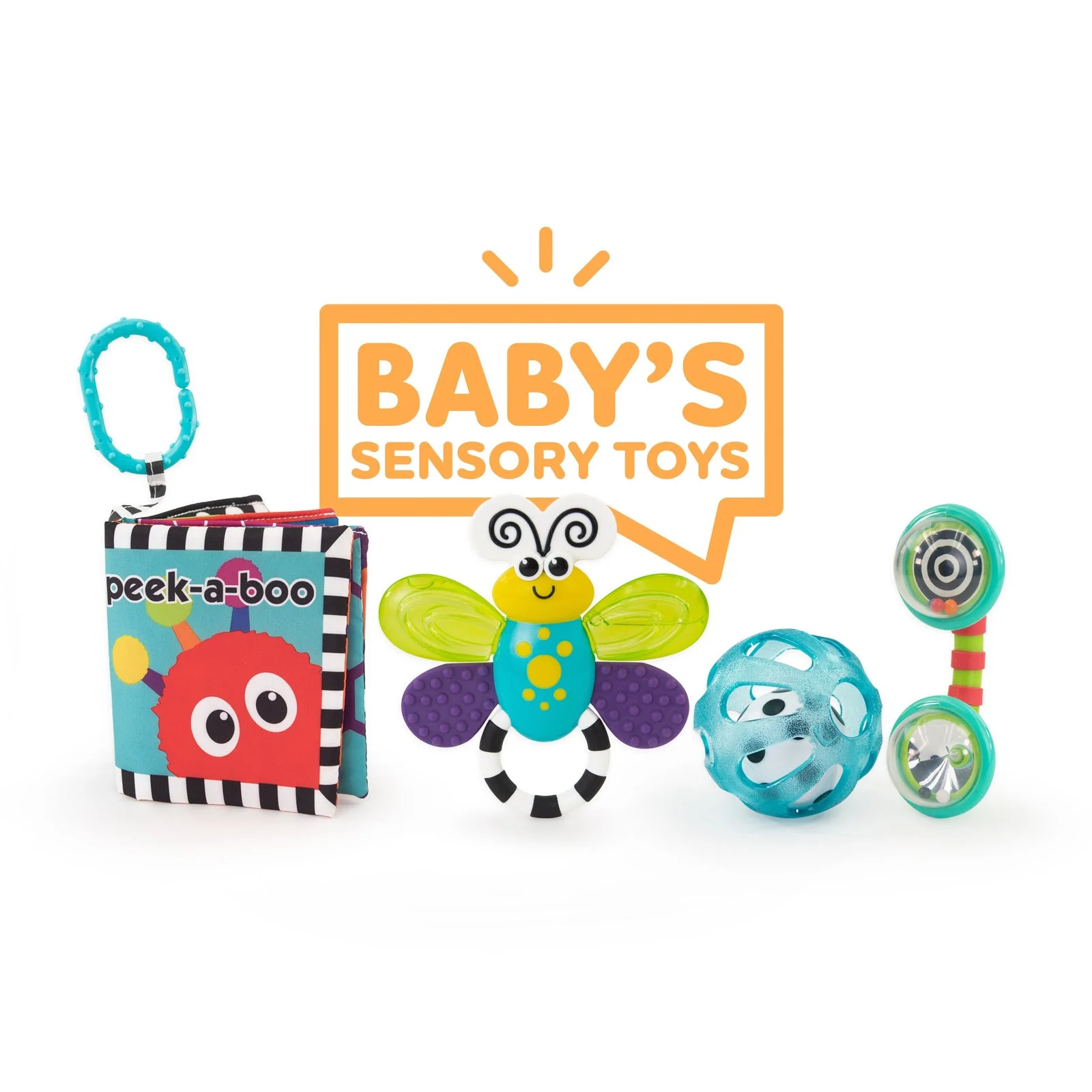 Manhattan Toy Sassy Baby's Sensory Toys Gift Box β manufacturer product photo