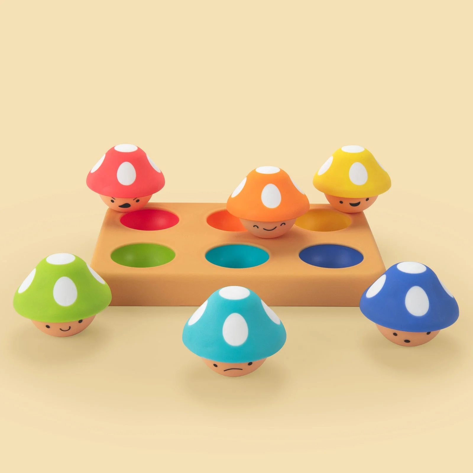 Manhattan Toy Sassy Moody Matching Mushrooms — manufacturer product photo
