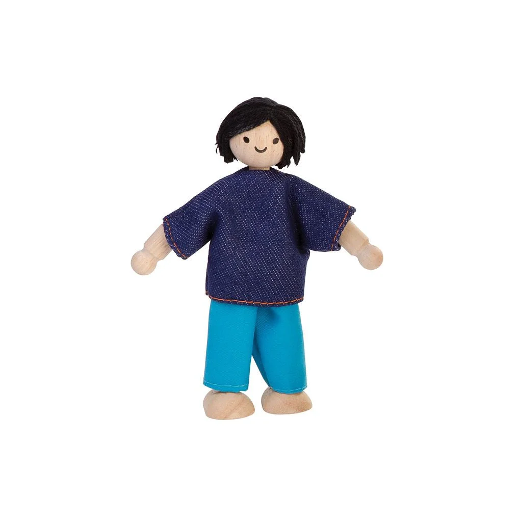 PlanToys Dad Dollhouse Figure - Light Skin Tone β manufacturer product photo