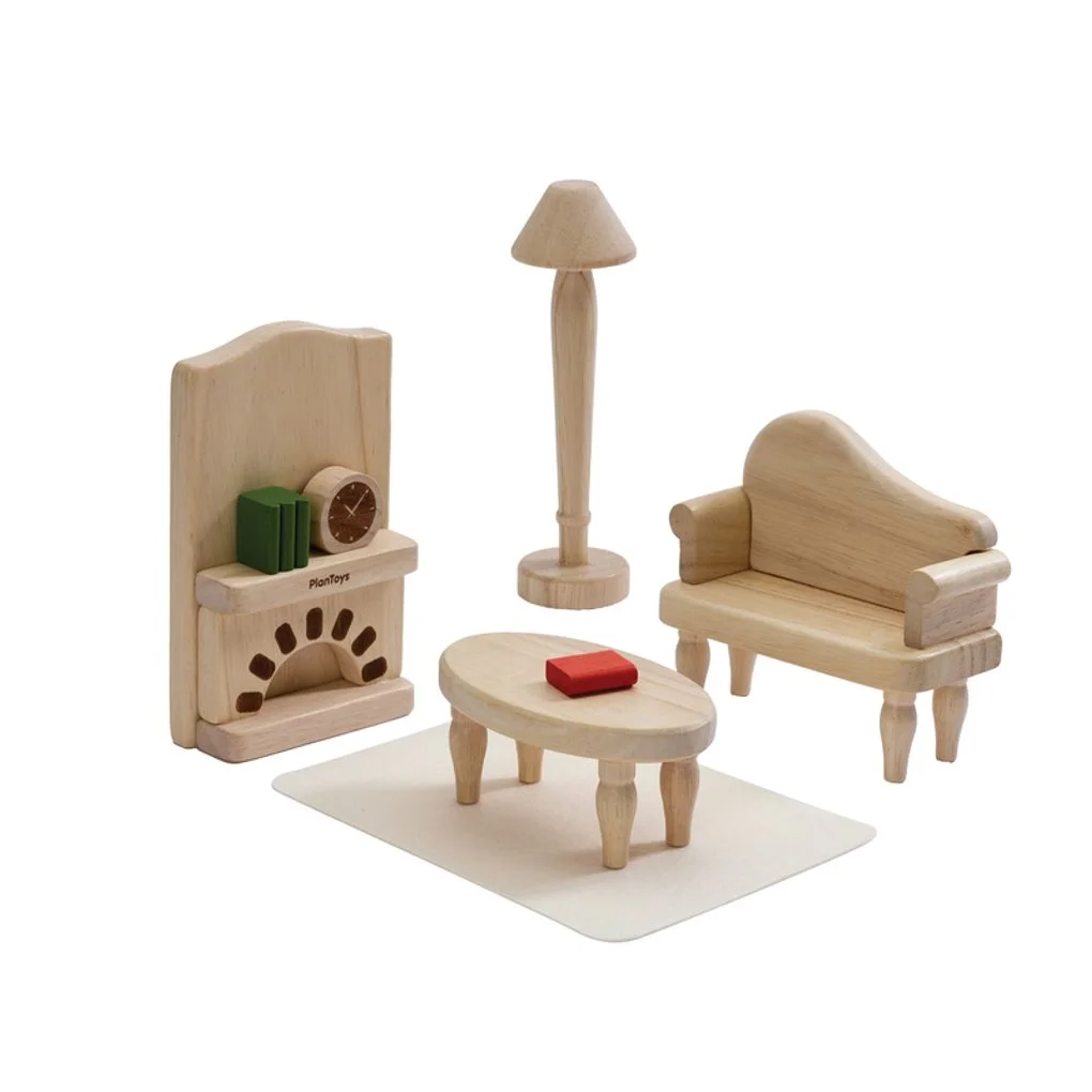 PlanToys Victorian Living Room Set β manufacturer product photo
