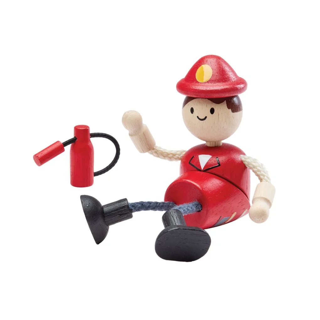PlanToys Firefighter Doll β manufacturer product photo