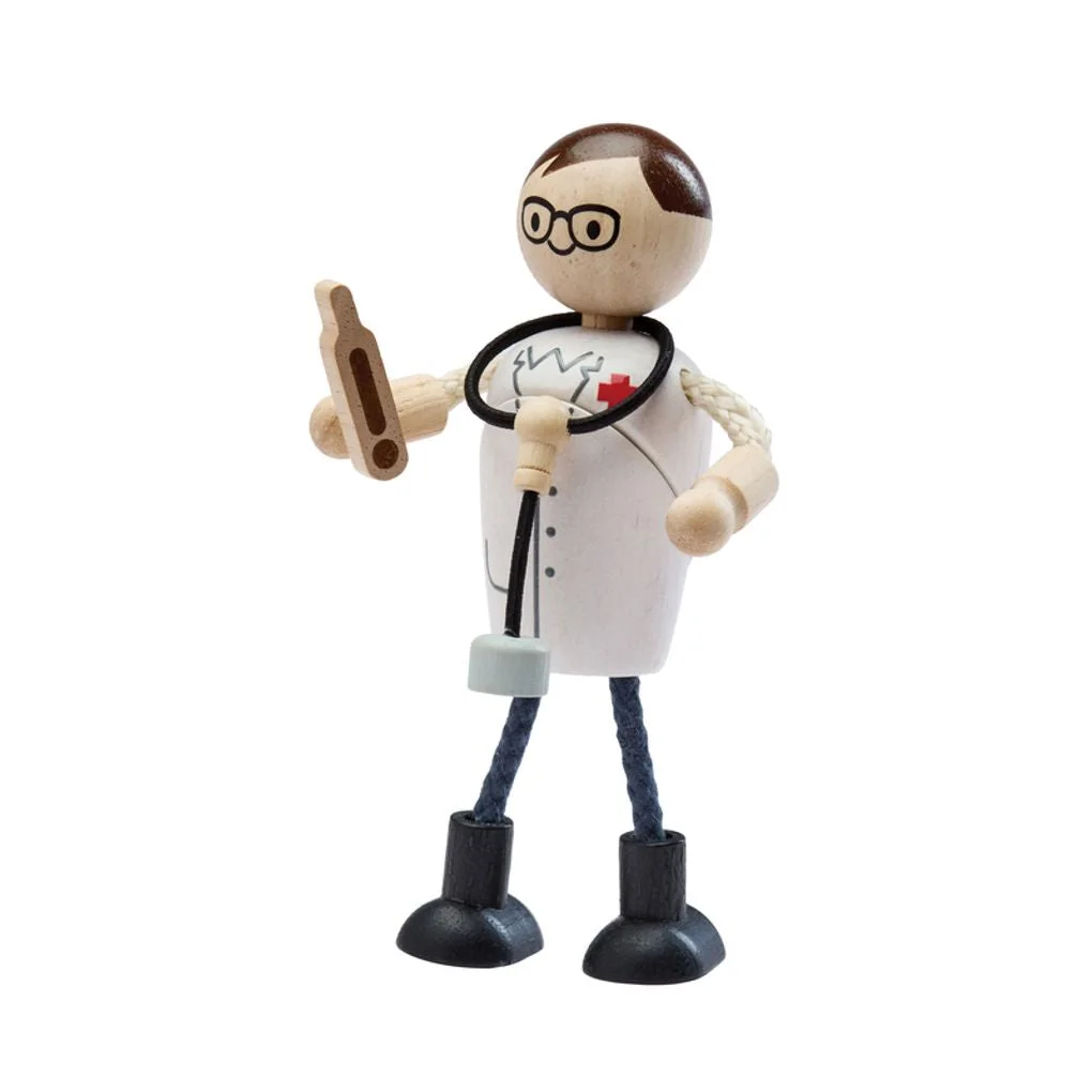PlanToys Doctor Doll β manufacturer product photo