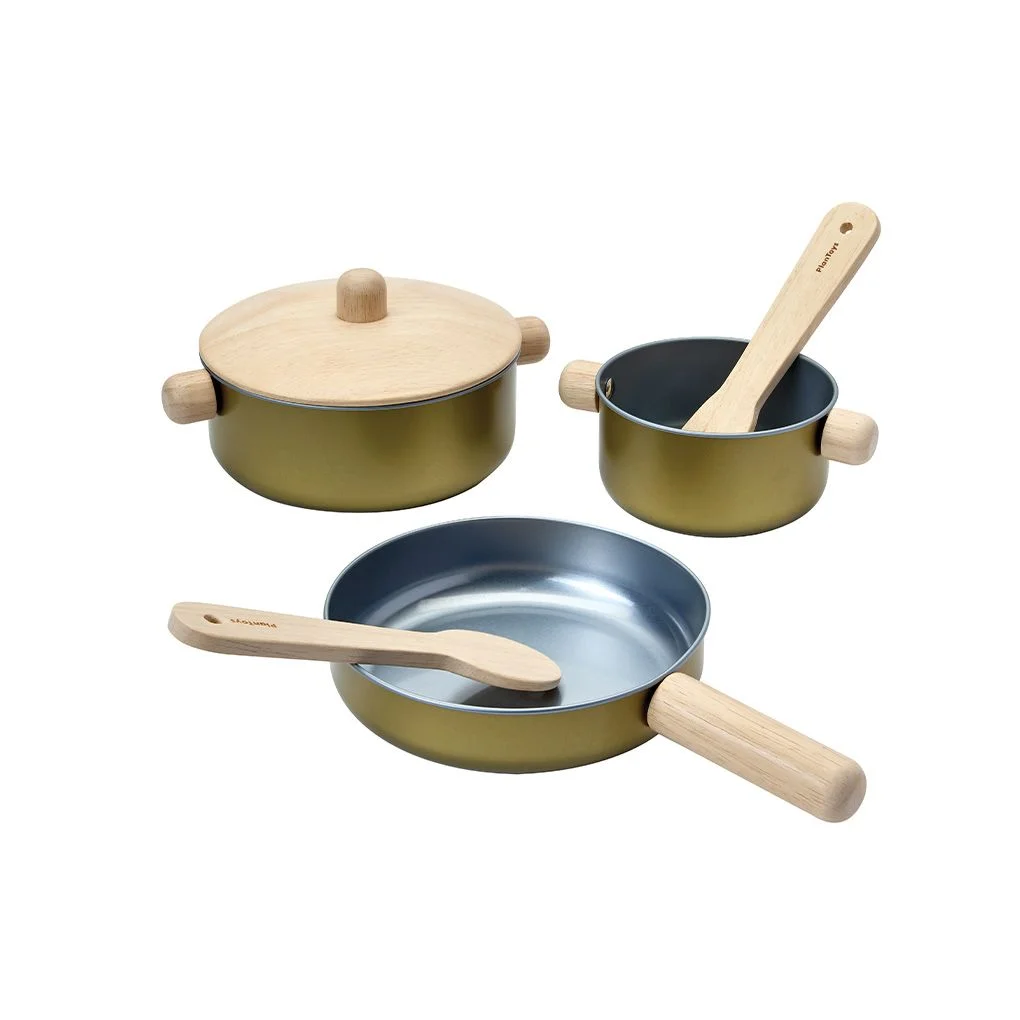 PlanToys Cooking Utensils Set β manufacturer product photo