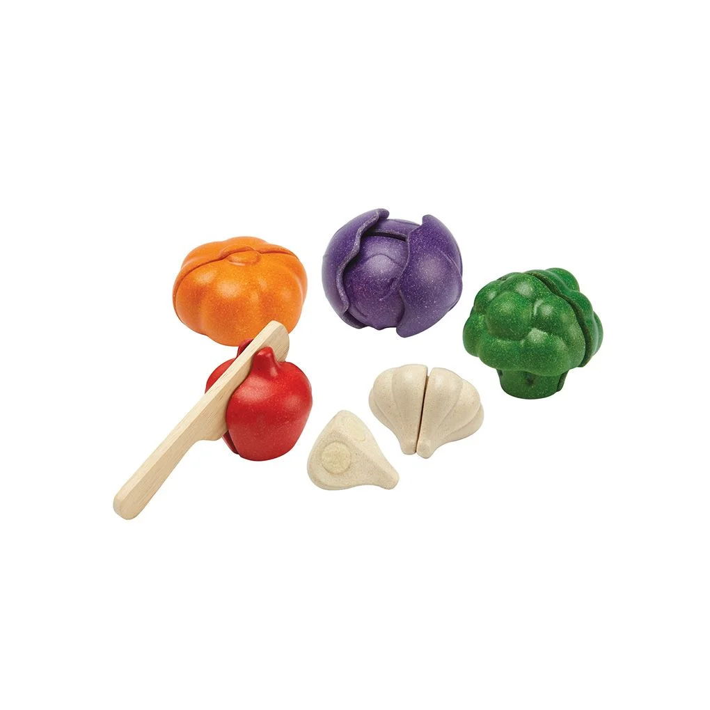 PlanToys 5 Colors Veggie Set — manufacturer product photo