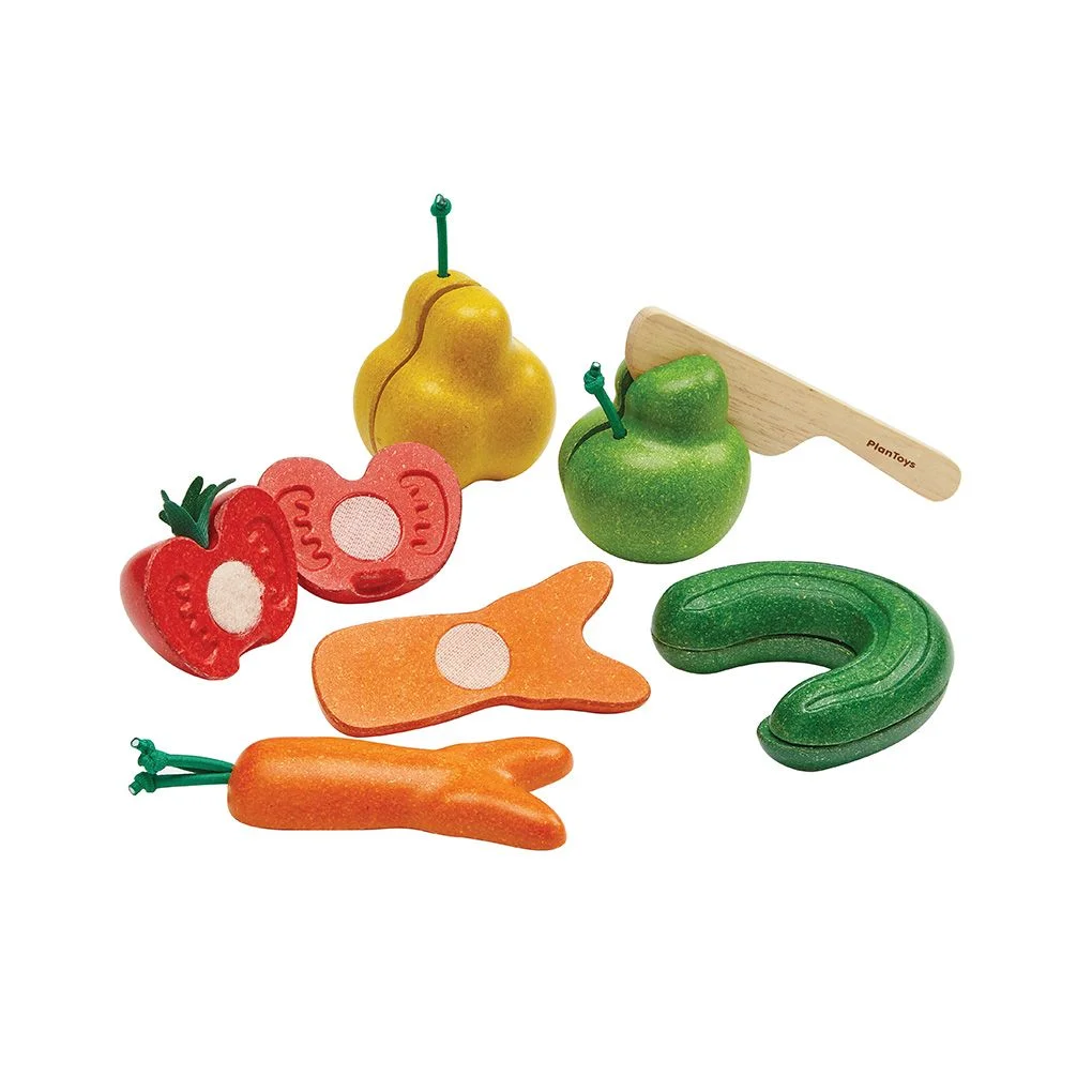 PlanToys Wonky Fruit & Vegetables β manufacturer product photo