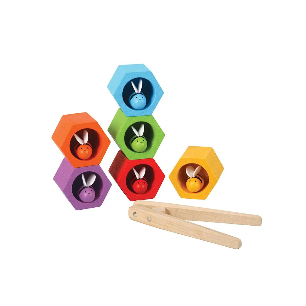 PlanToys Beehives — manufacturer product photo