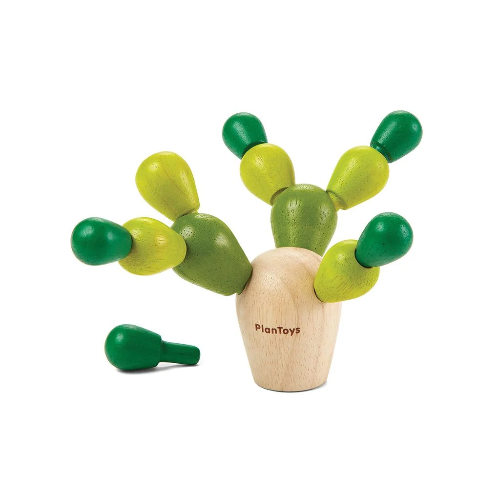 PlanToys Mini Balancing Cactus — manufacturer product photo