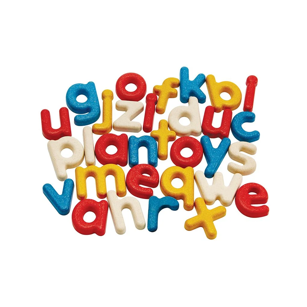 PlanToys Lower Case Alphabet — manufacturer product photo