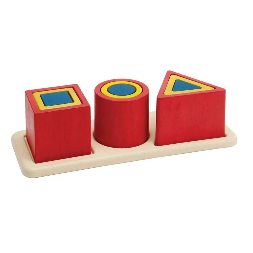 PlanToys Nesting Puzzle - Unit Plus β manufacturer product photo