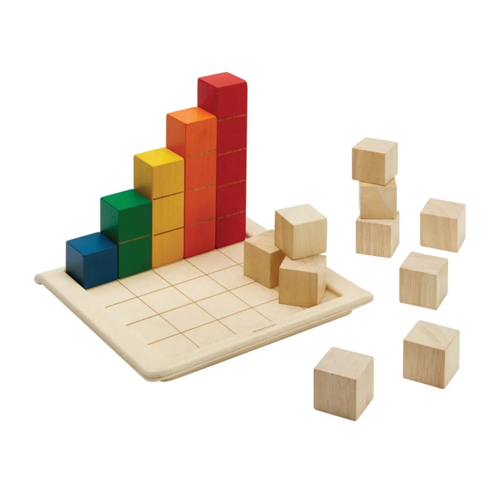PlanToys Colored Counting Blocks - Unit Plus β manufacturer product photo