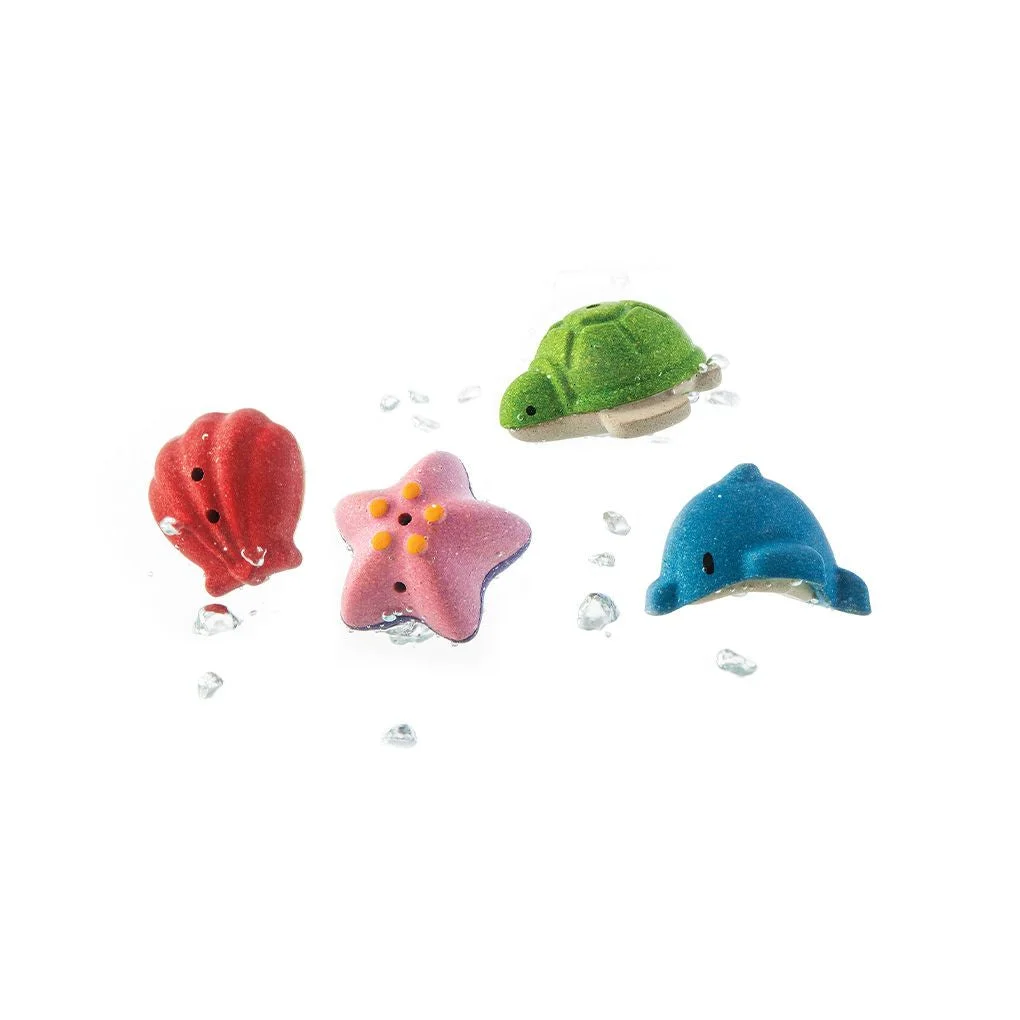 PlanToys Sea Life Bath Set — manufacturer product photo