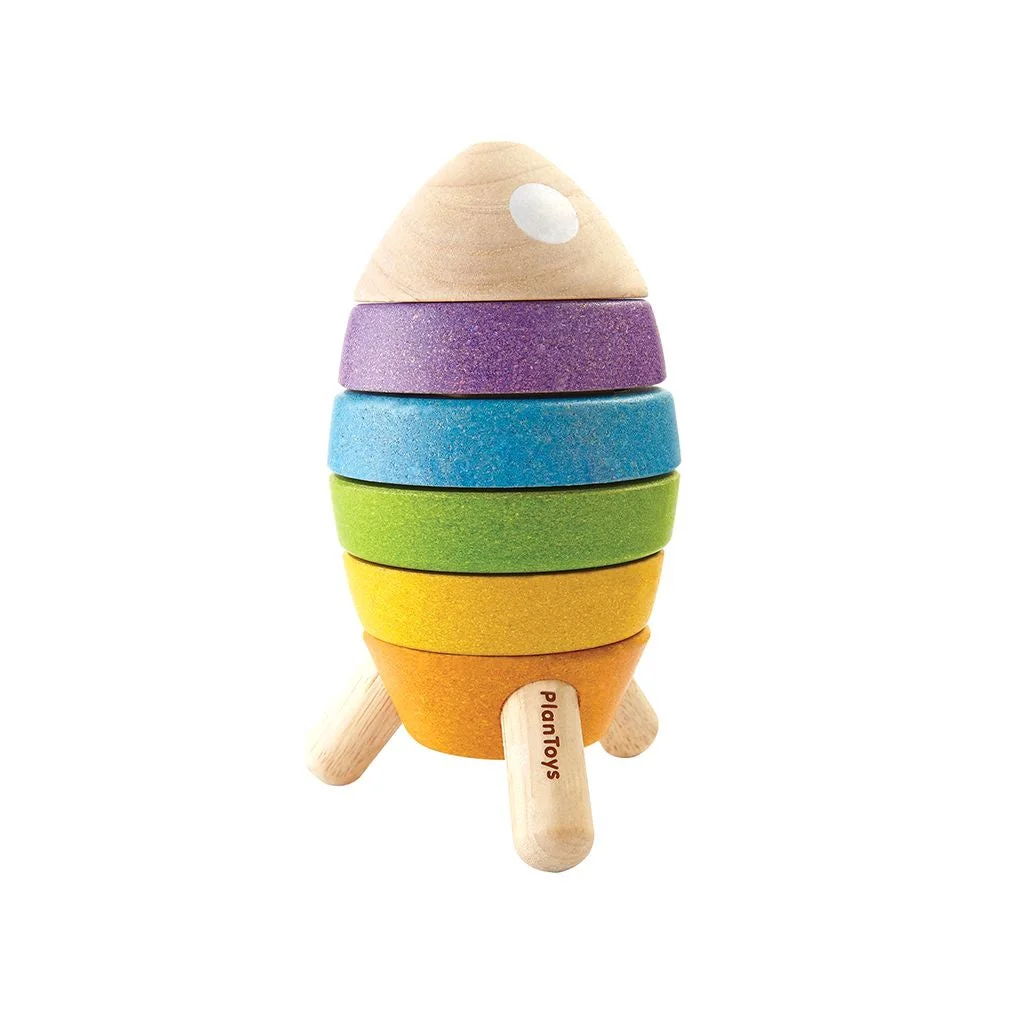 PlanToys Stacking Rocket β manufacturer product photo