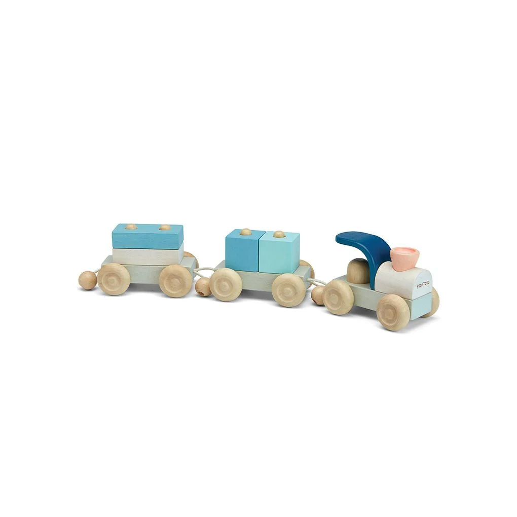 PlanToys Stacking Train Trio - Orchard β manufacturer product photo