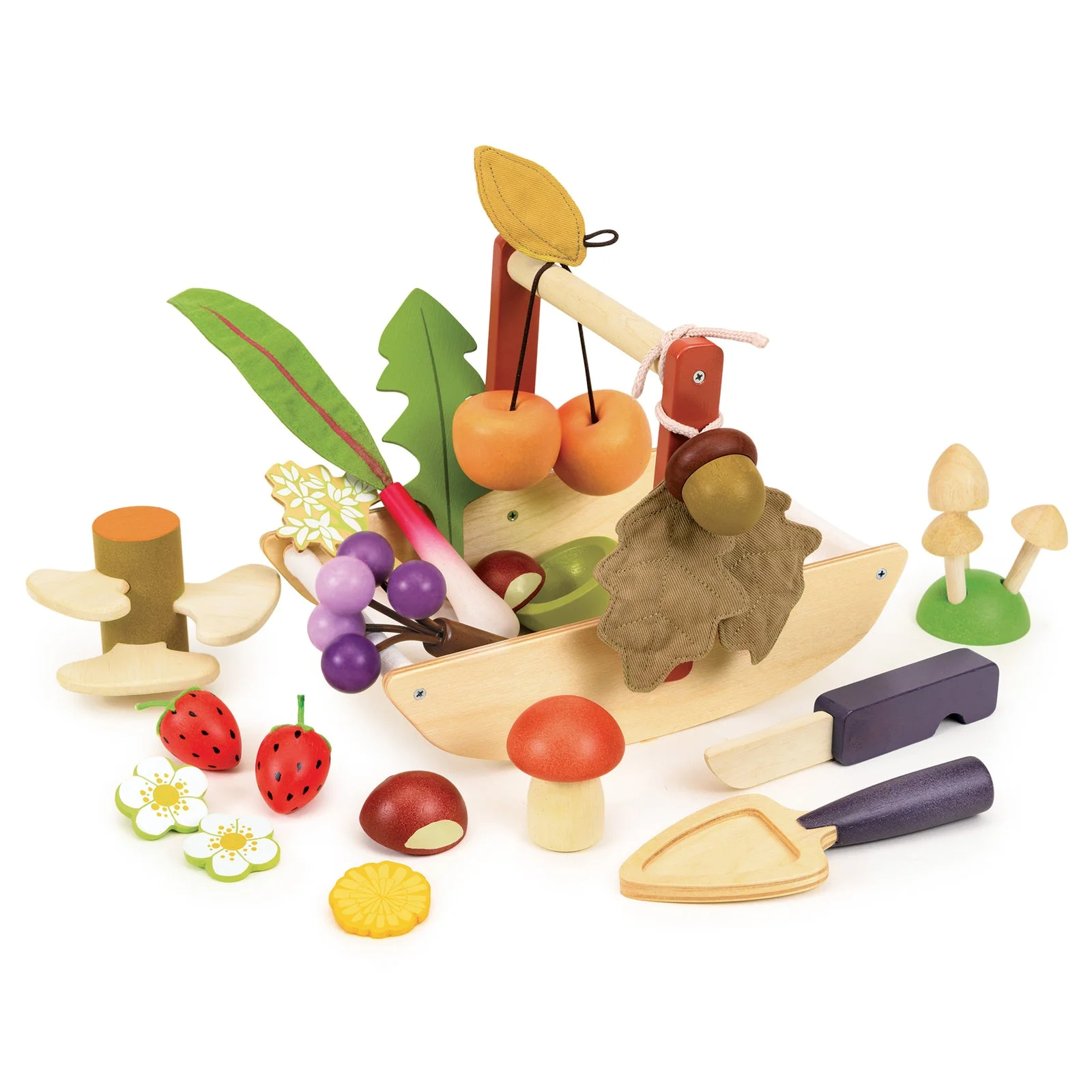 Tender Leaf Toys Wild Wood Foraging Trug β manufacturer product photo