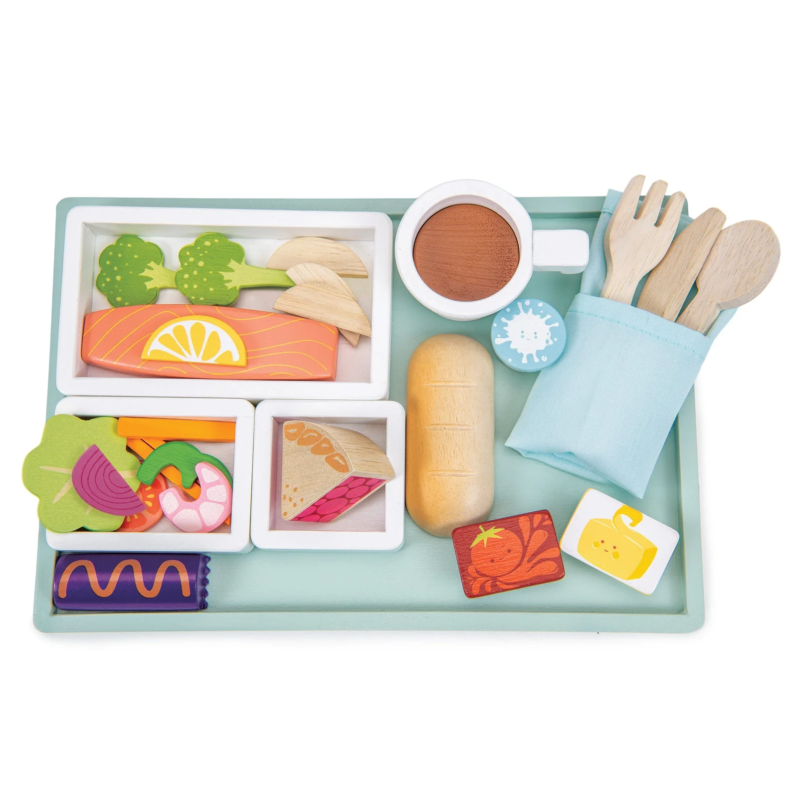 Tender Leaf Toys Airline Meal Tray — manufacturer product photo