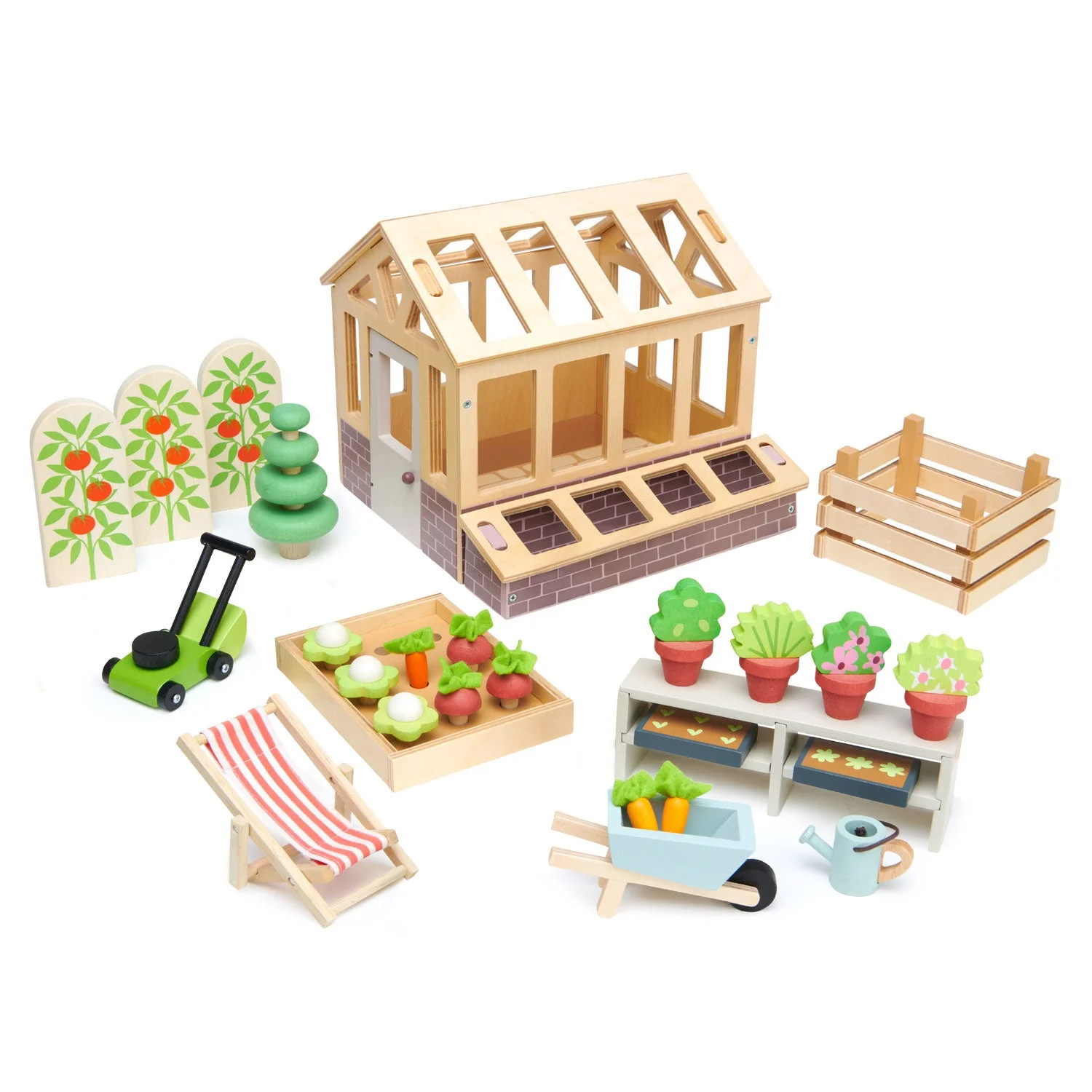 Tender Leaf Toys Greenhouse and Garden Set β manufacturer product photo