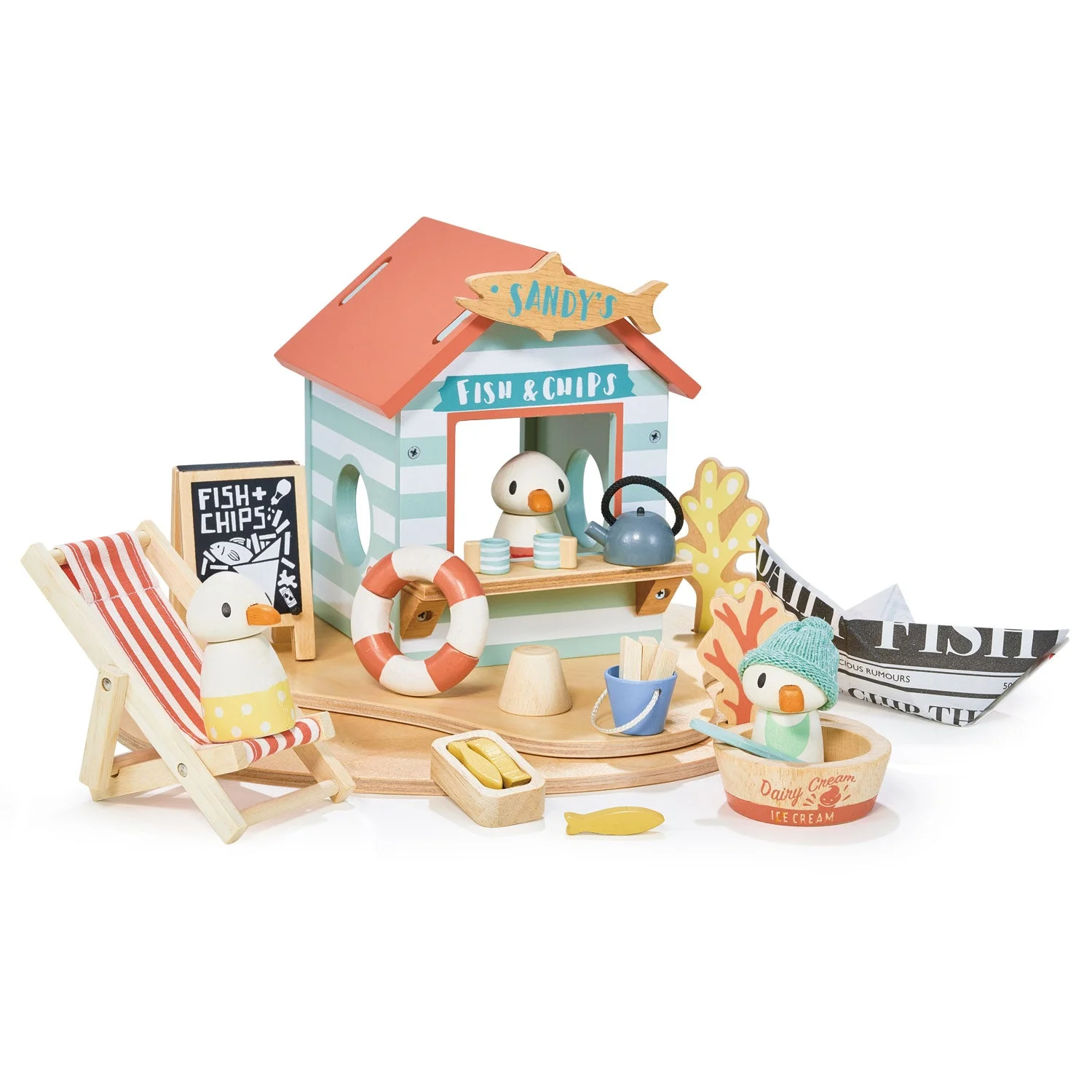 Tender Leaf Toys Sandy's Beach Hut β manufacturer product photo