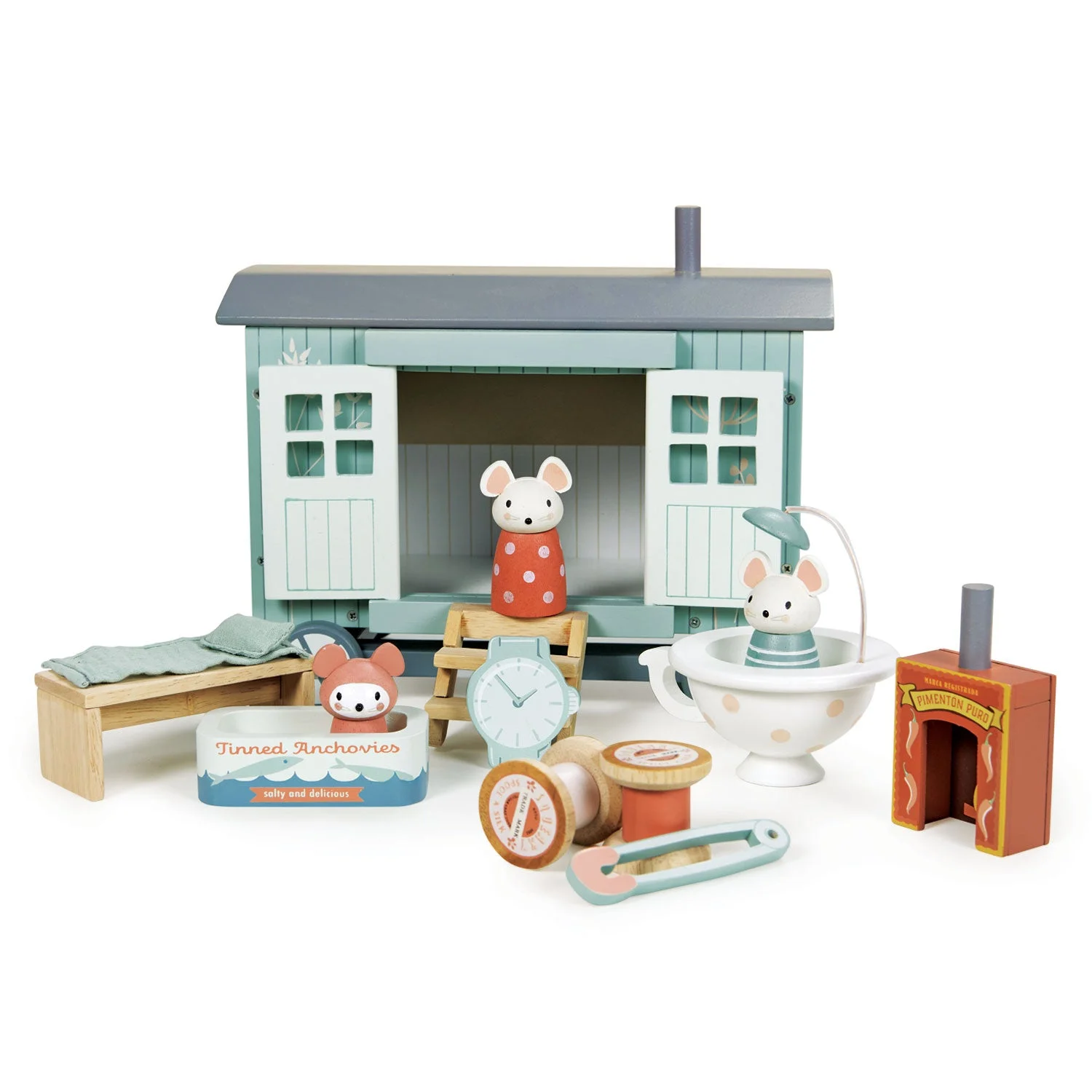 Tender Leaf Toys Secret Meadow Shepherd’s Hut — manufacturer product photo