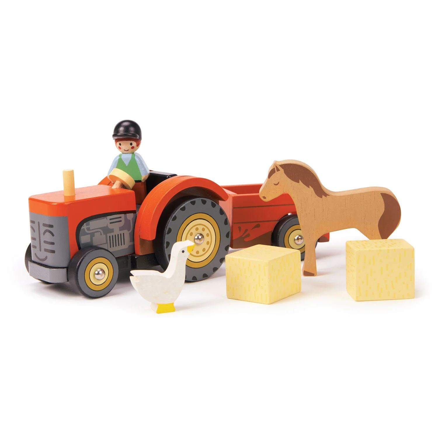 Tender Leaf Toys Farmyard Tractor — manufacturer product photo
