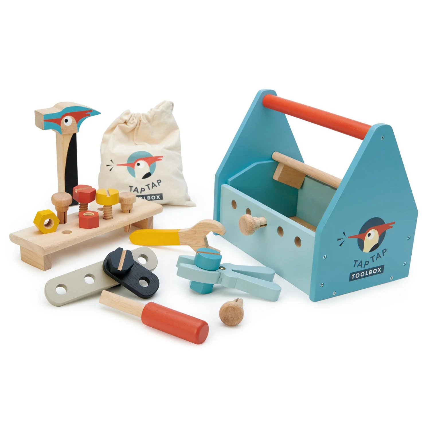 Tender Leaf Toys Tap Tap Tool Box — manufacturer product photo