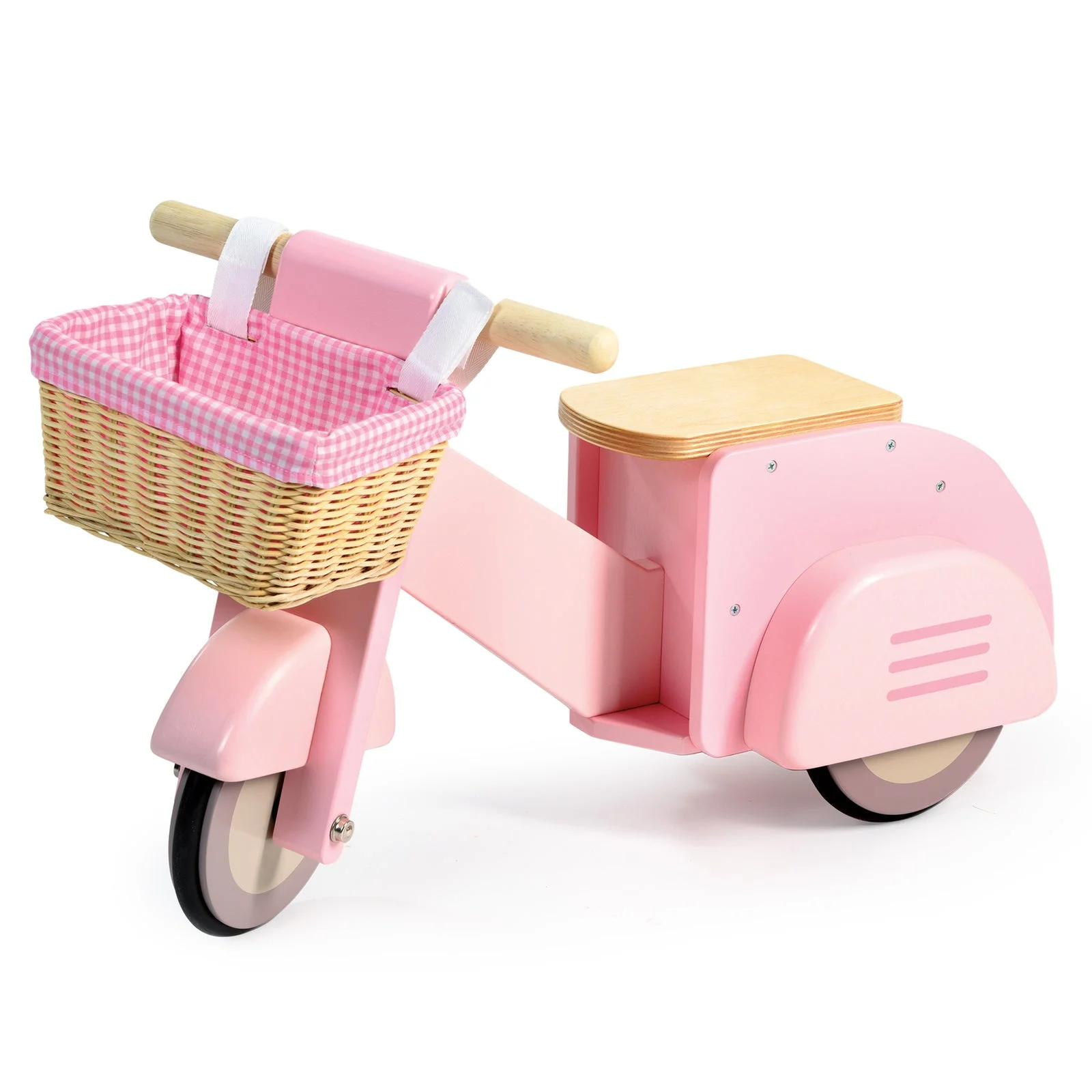 Tender Leaf Toys Scooter with Basket — manufacturer product photo