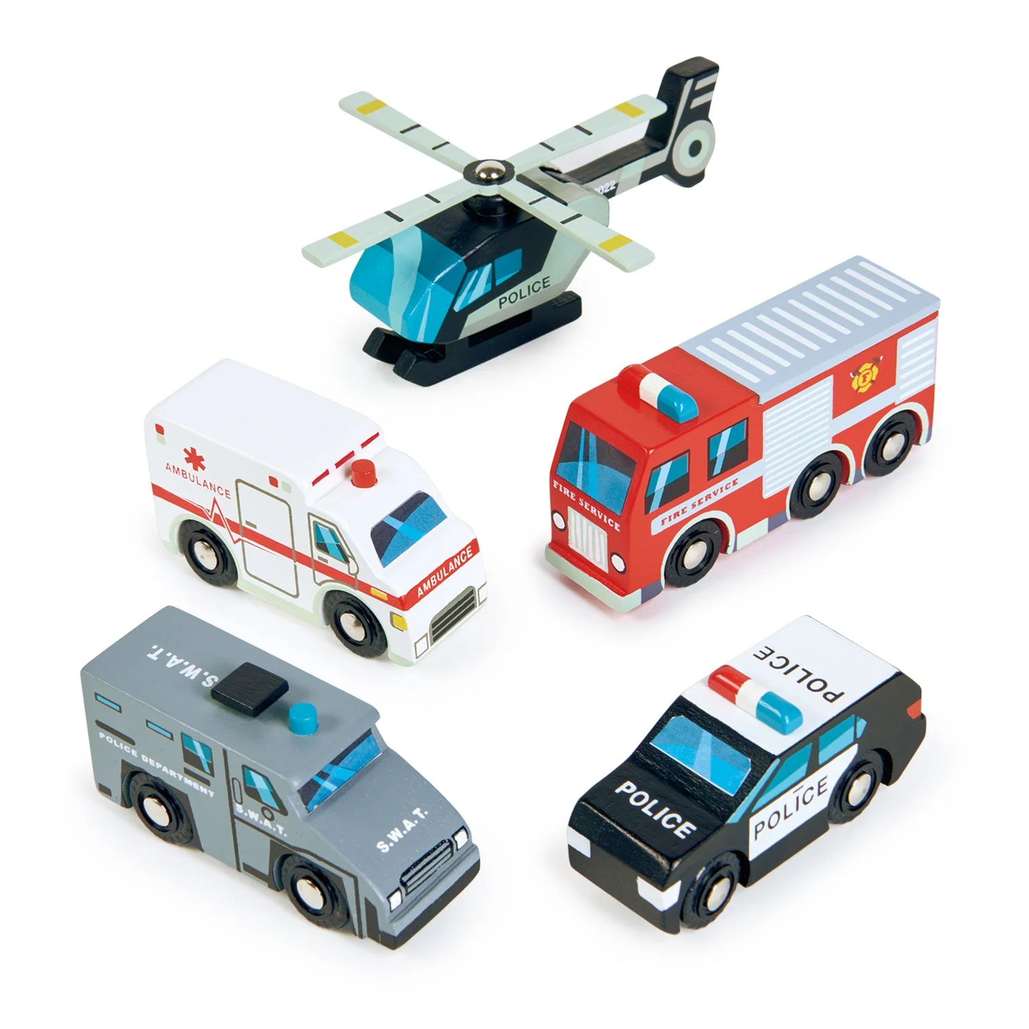 Tender Leaf Toys Emergency Vehicles β manufacturer product photo
